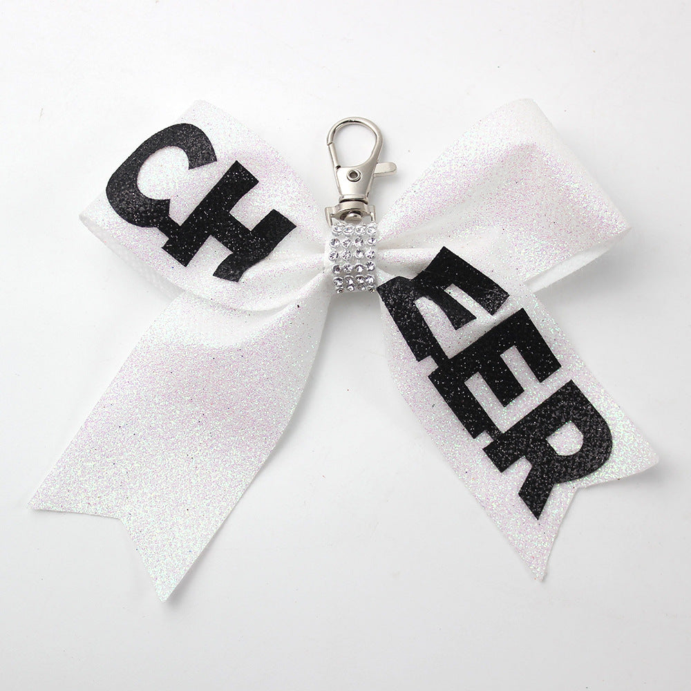 Wholesale 5pcs Cheerleading Shiny Fashion Accessories Keychains